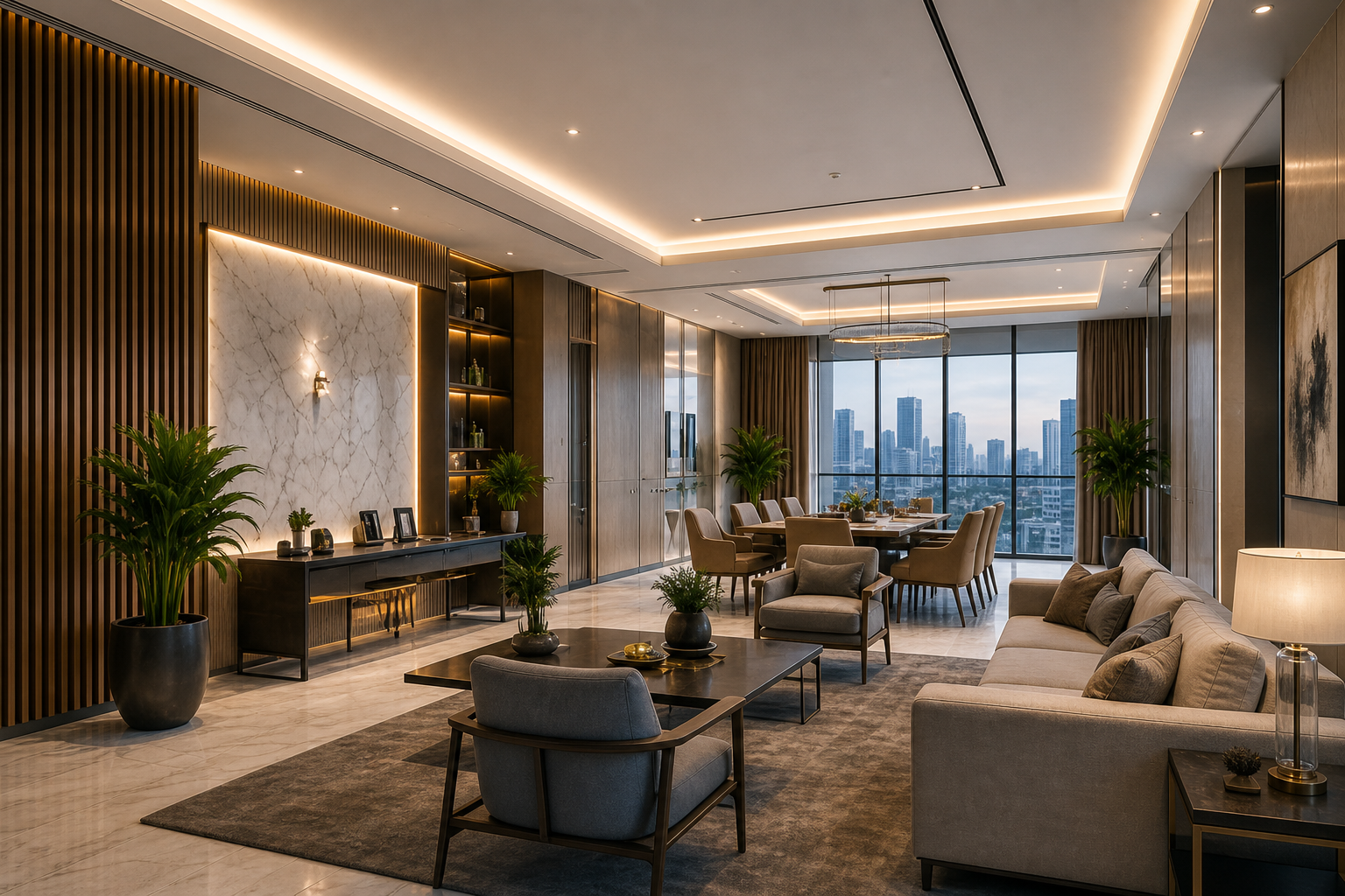 Interior fit-out and decoration services in Dubai